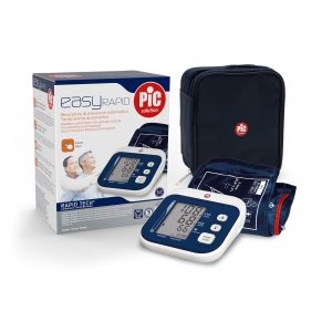 Misuratore di pressione Pic Solution EasyRapid con bracciale e custodia da trasporto